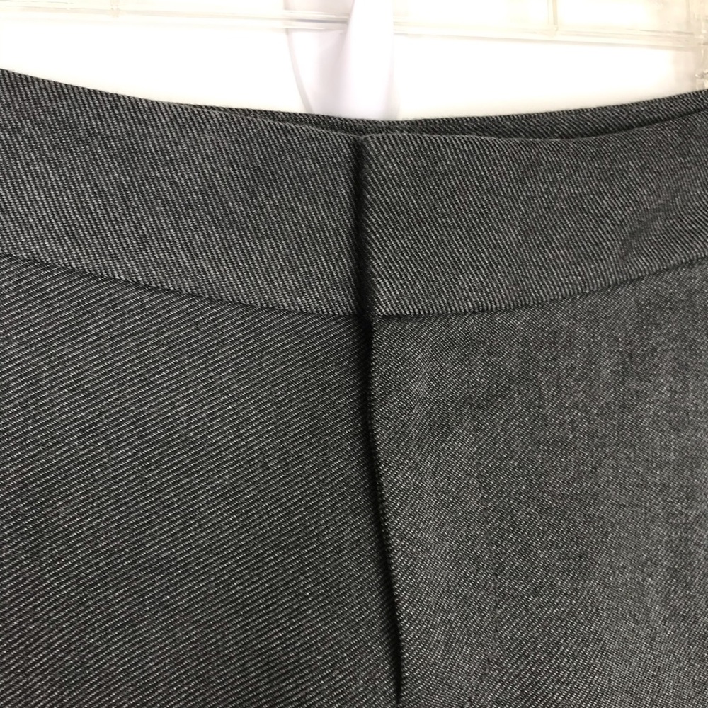 CLUB MONACO Gray Pants With Side Ruffle Trim Size 2 - Picture 7 of 13